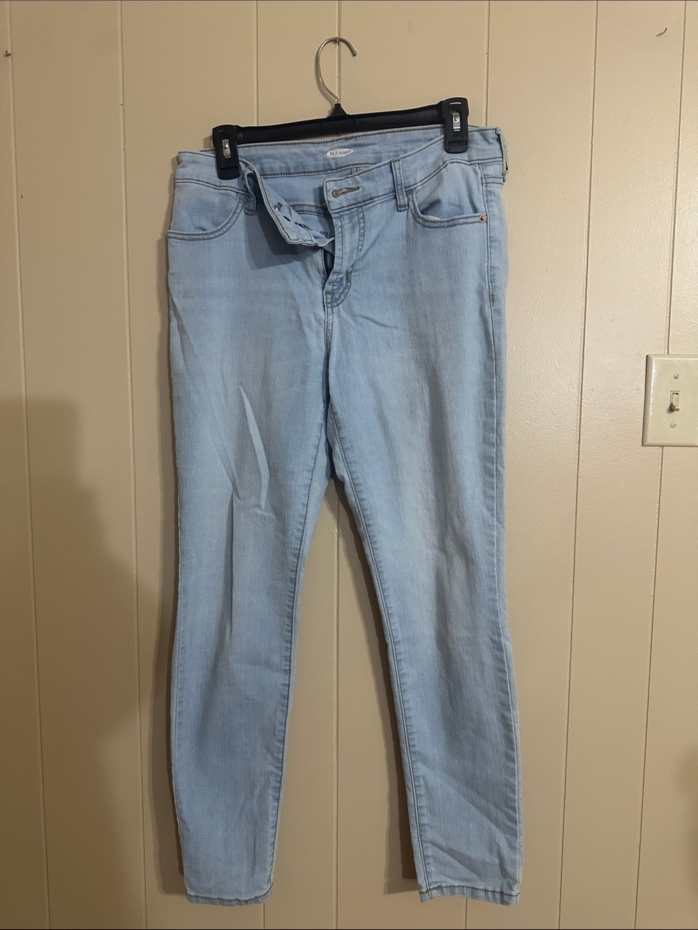 Light Blue Women's Stretch Skinny Jeans